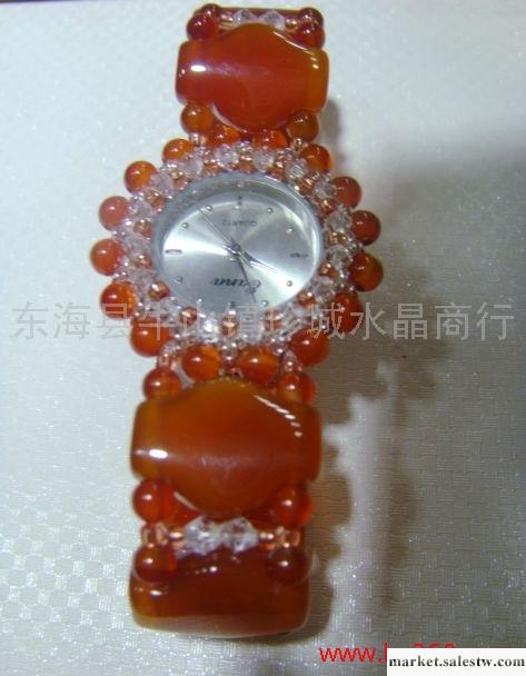 供應紅瑪瑙手鏈正品 天然紅瑪瑙手鏈表 女士手表石英表女紅瑪瑙手鏈天然紅瑪瑙手鏈表工廠,批發,進口,代購