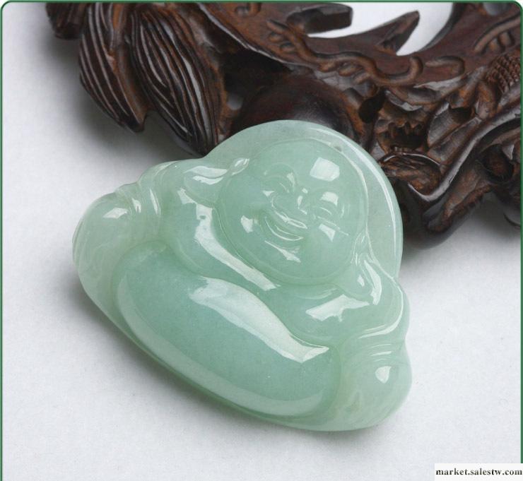 供應恒佑福5049恒佑福翡翠玉石 A貨豆種翡翠佛掛工廠,批發,進口,代購