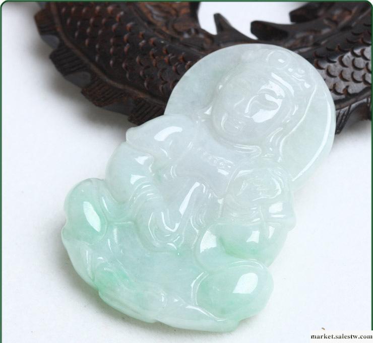 供應恒佑福3576恒佑福翡翠玉石 A貨翡翠觀音吊墜工廠,批發,進口,代購