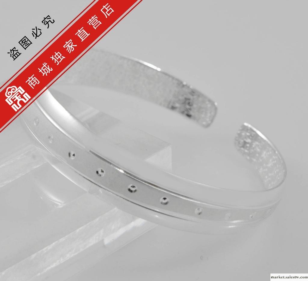 供應寶興銀樓-精品車花寬齊口手鐲 A3款-01500020065-E工廠,批發,進口,代購