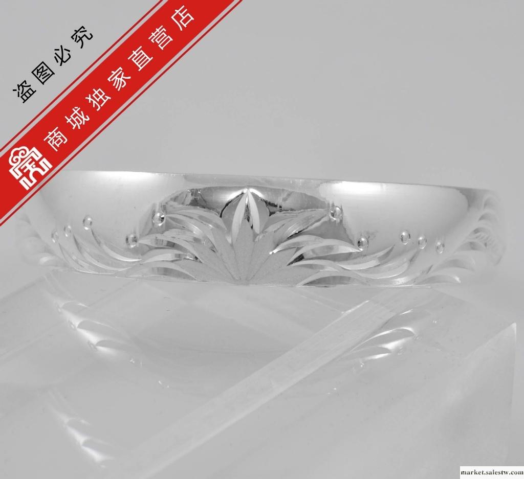 供應寶興銀樓-精品車花寬齊口手鐲 A10款-01500020065-L工廠,批發,進口,代購