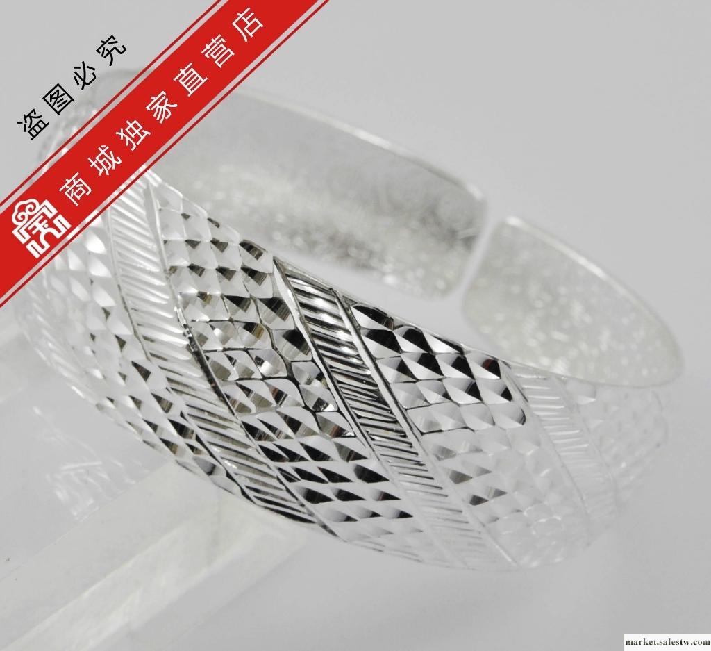 供應寶興銀樓-精品車花寬齊口手鐲 6款-01500020065-V工廠,批發,進口,代購