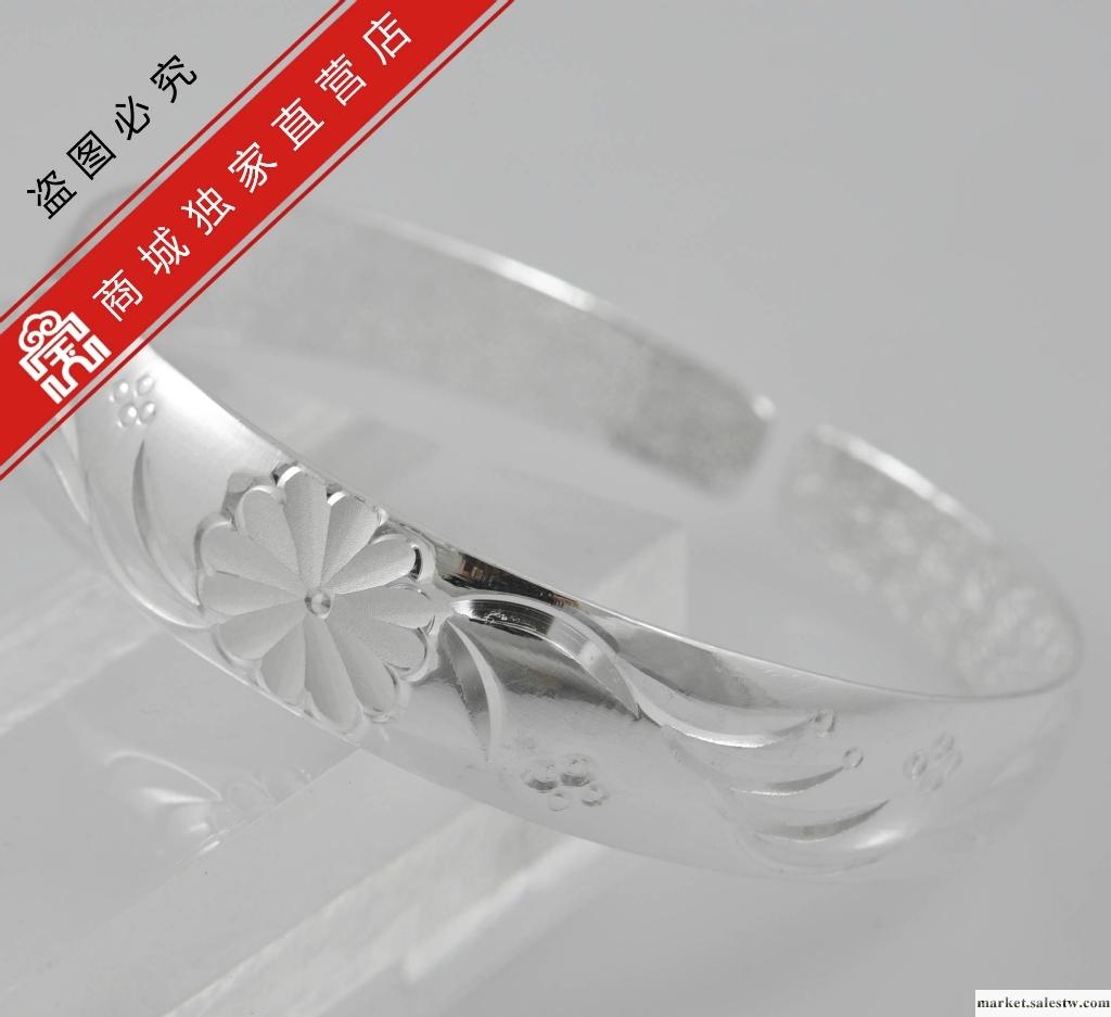 供應寶興銀樓-精品車花寬齊口手鐲 A7款-01500020065-I工廠,批發,進口,代購