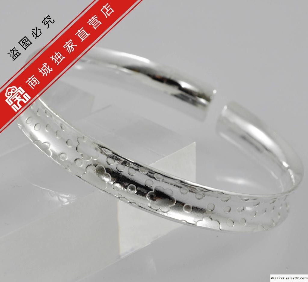 供應寶興銀樓-精品油壓齊口手鐲1款-01500060065-I工廠,批發,進口,代購