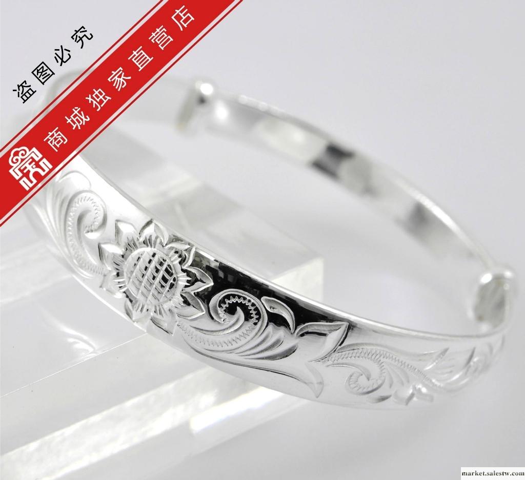 供應寶興銀樓-油壓推拉手鐲2A款-01500080065-AM工廠,批發,進口,代購