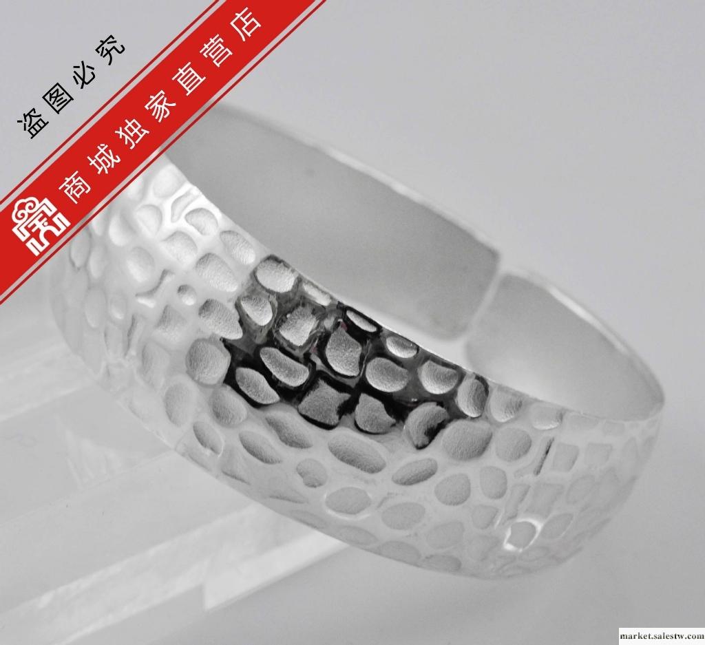 供應寶興銀樓特-精品油壓齊口手鐲1G款-特寬-01500070065-AB工廠,批發,進口,代購