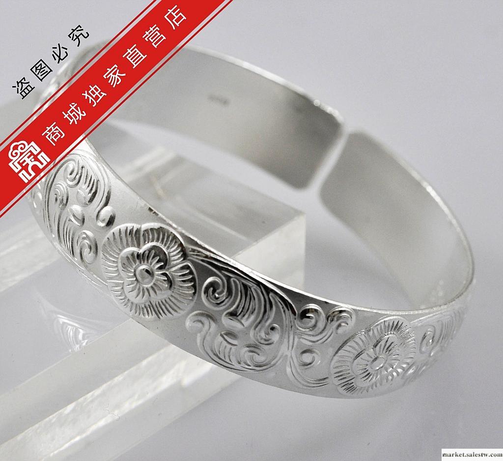 供應寶興銀樓-特精品油壓齊口手鐲2F款-寬-01500070065-AI工廠,批發,進口,代購