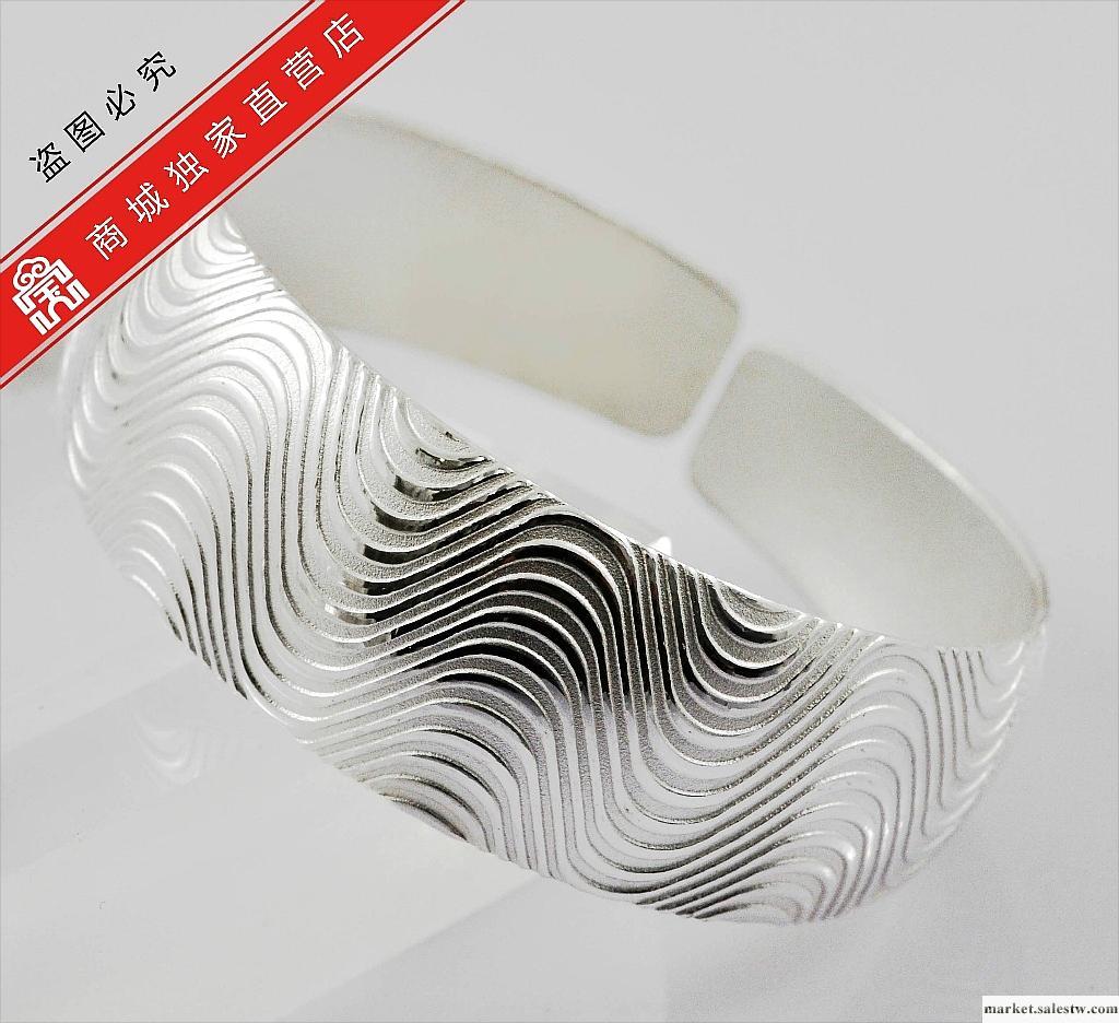 供應寶興銀樓特-精品油壓齊口手鐲1A款-特寬-01500070065-V工廠,批發,進口,代購