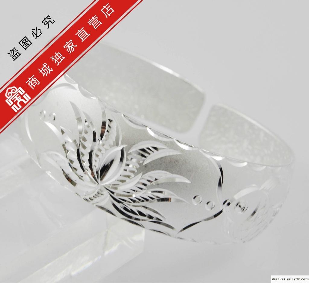 供應寶興銀-樓精品車花寬齊口手鐲 10款-01500020065-Z工廠,批發,進口,代購
