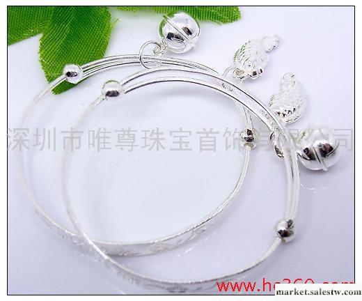 供應唯尊990兒童手鐲，純銀批發，代銷工廠,批發,進口,代購