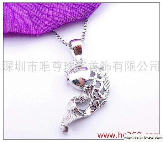 供應唯尊O021925純銀年年有余吊墜工廠,批發,進口,代購