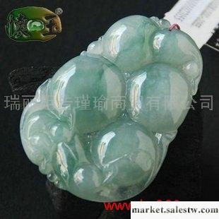 供應冰糯種蘭水飄花精雕如意吊墜n2055工廠,批發,進口,代購