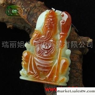 供應細糯種紅翡精雕關公吊墜n115工廠,批發,進口,代購