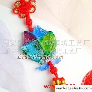 車掛-年年有余-古法琉璃-琉璃-琉璃飾品工廠,批發,進口,代購