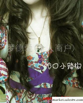 供應特：嗆口小辣椒 淡雅秀氣花束項鏈 毛衣鏈工廠,批發,進口,代購