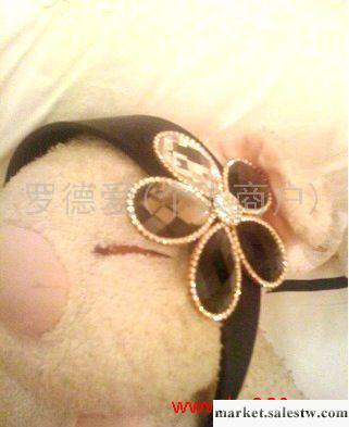 供應嗆口小辣椒同款 閃鉆花朵發箍 奧鉆制作 實物圖工廠,批發,進口,代購