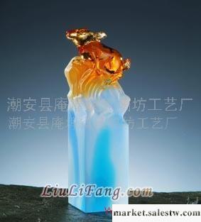 印章-印章兔-古法琉璃-琉璃飾品-工藝品工廠,批發,進口,代購