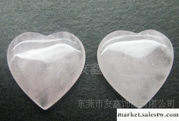 批發30mm天然粉晶心形吊墜飾品，粉晶飾品，各種尺寸工廠,批發,進口,代購