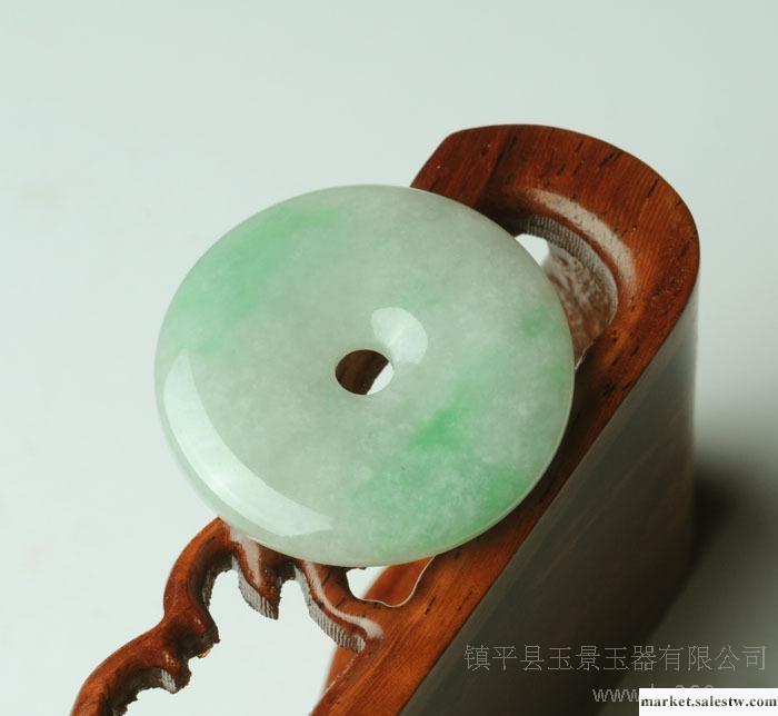 玉景珠寶 天然A貨翡翠平安扣 平安扣吊墜 翡翠平安扣 項墜/吊墜工廠,批發,進口,代購