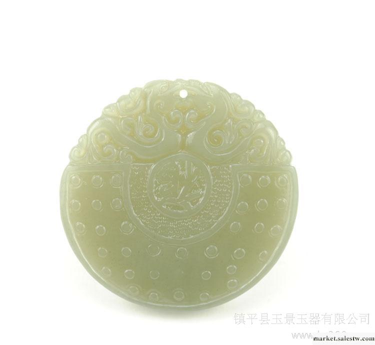 和田玉掛件 福在眼前 富貴纏身 古典優雅 質地細膩工廠,批發,進口,代購