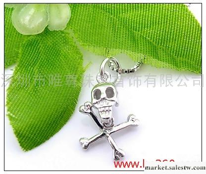 供應唯尊O040925純銀骷顱頭吊墜工廠,批發,進口,代購