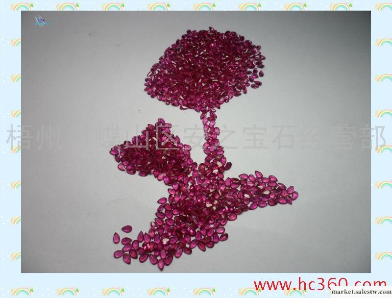 廠家紅剛玉，藍剛玉，泰銀吊墜紅剛玉 人造鋯石工廠,批發,進口,代購