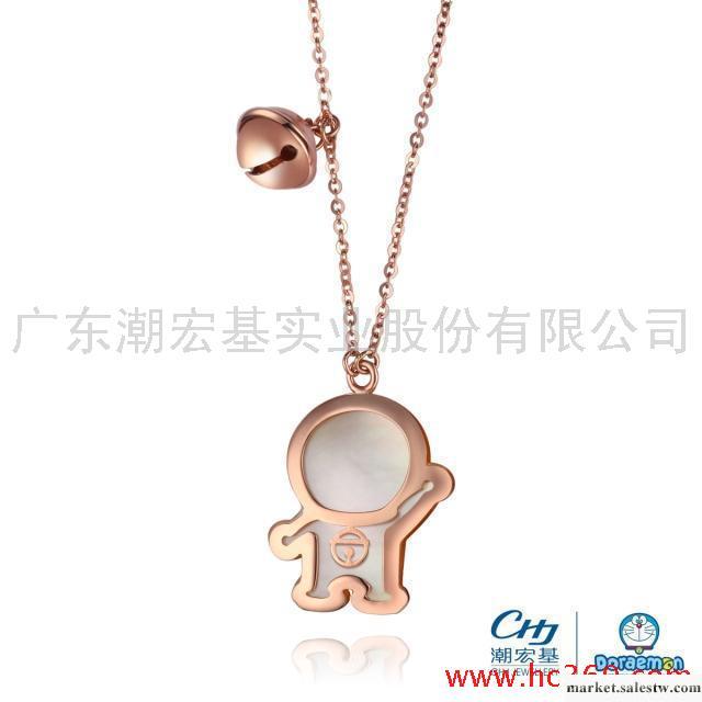 供應哆啦A夢-18K金-母貝墜鏈工廠,批發,進口,代購
