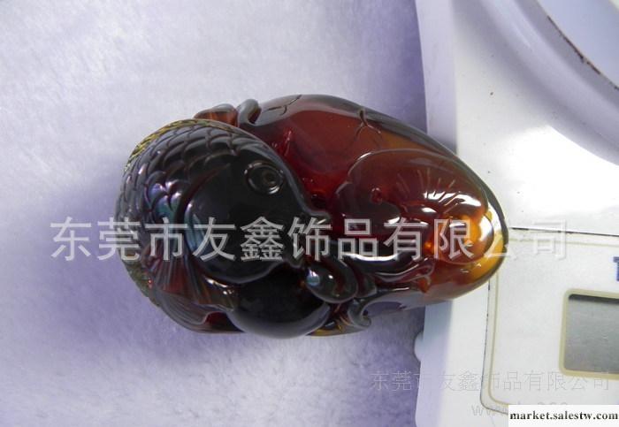 天然緬甸琥珀，福壽魚雕刻件。各種動物，吉祥物雕刻吊墜飾品工廠,批發,進口,代購
