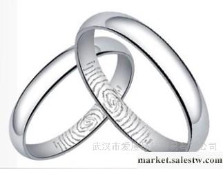 供應愛度品鉆18K白金簡·愛系列光圈指紋戒工廠,批發,進口,代購