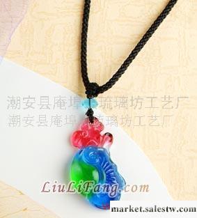 吊墜-福澤-古法琉璃-琉璃飾品-工藝品工廠,批發,進口,代購