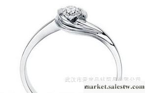 供應愛度品鉆18K白金20分特價鉆戒百合花工廠,批發,進口,代購