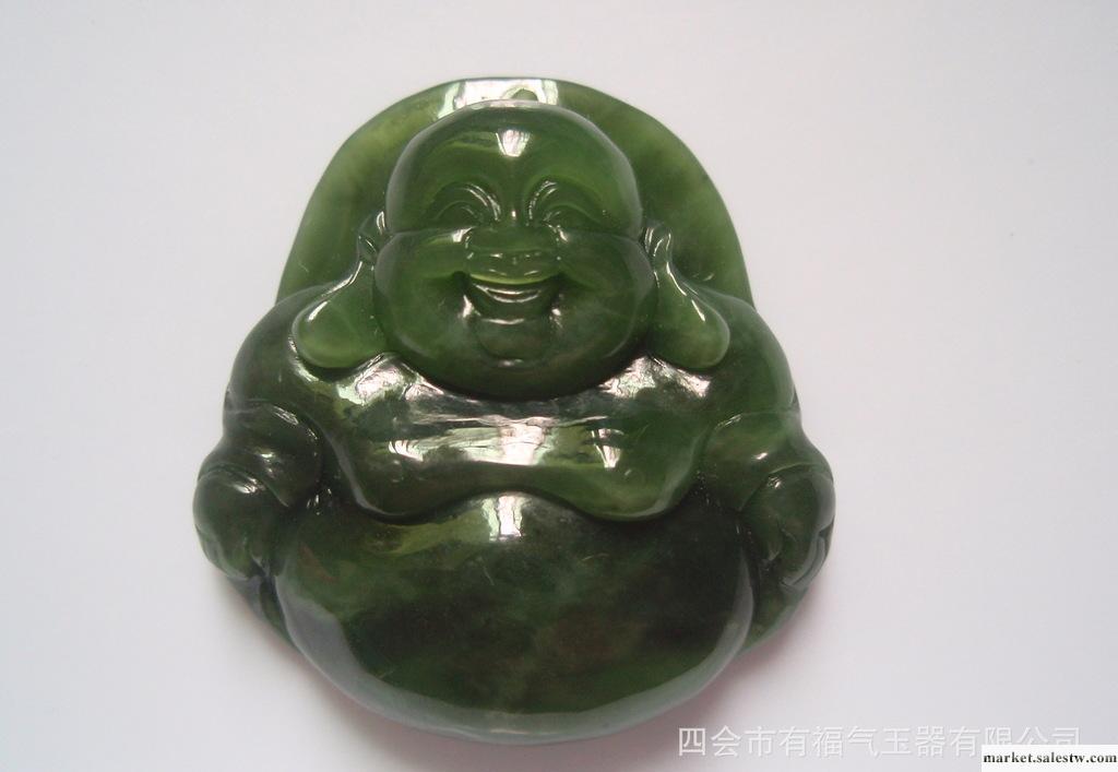 吊墜玉佛項鏈彌勒佛笑佛 天然翡翠A貨 翡翠藍水佛公吊墜 掛件工廠,批發,進口,代購