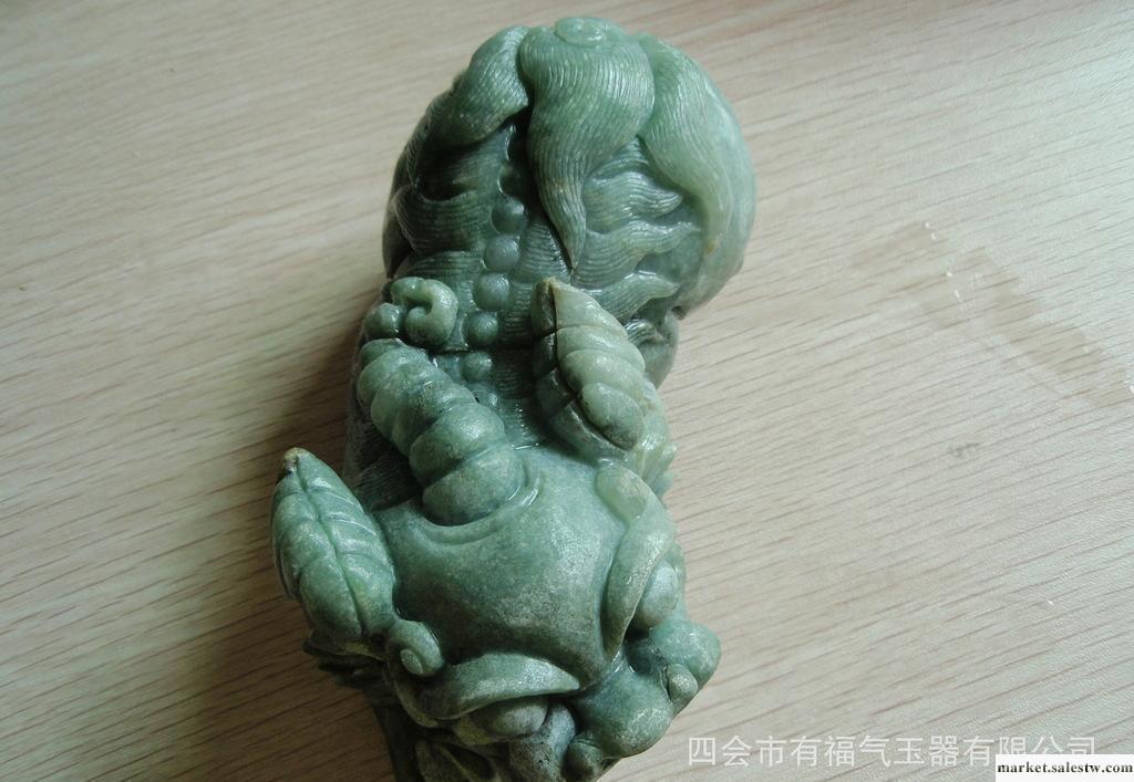 翡翠貔貅把玩件 A貨 玉貔貅 天然翡翠貔貅手把件四會來料加工廠工廠,批發,進口,代購