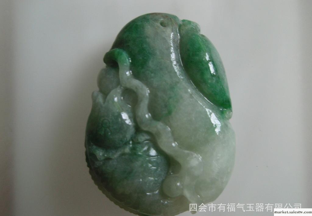 吊墜天然翡翠a貨 冰種有底色飄雪花如意魚掛件翡翠魚吊墜來料加工工廠,批發,進口,代購