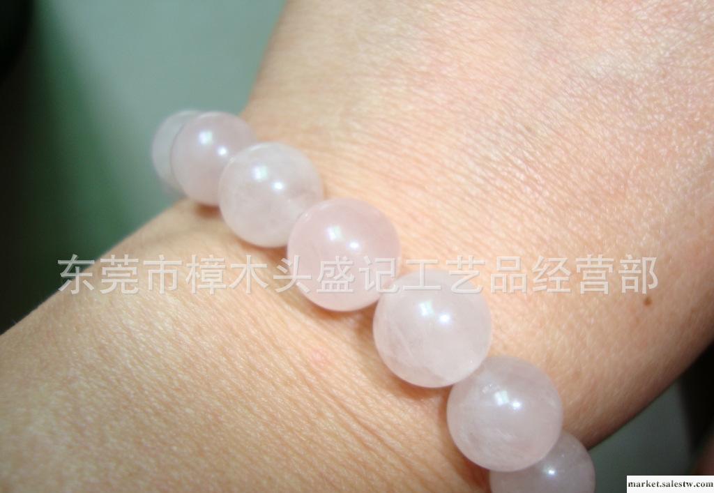 供應【盛記寶石】純天然粉晶手鏈10mm  促情緣 招姻緣助運工廠,批發,進口,代購