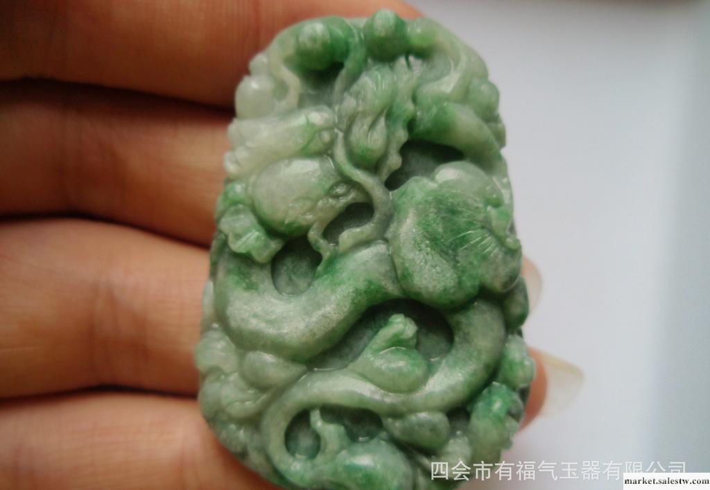 吊墜天然A貨龍牌吊墜 掛件四會玉器來料加工來版定制廠家直銷工廠,批發,進口,代購