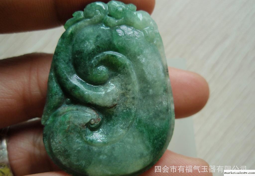 翡翠吊墜天然A貨翡翠吊墜 翡翠掛件四會玉石來料加工廠家直銷工廠,批發,進口,代購