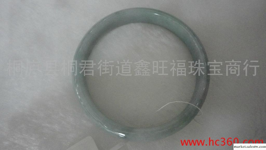 供應鑫旺福鑫旺福珠寶a貨翡翠鐲子 天然玉鐲 緬甸玉手鐲帶證書工廠,批發,進口,代購