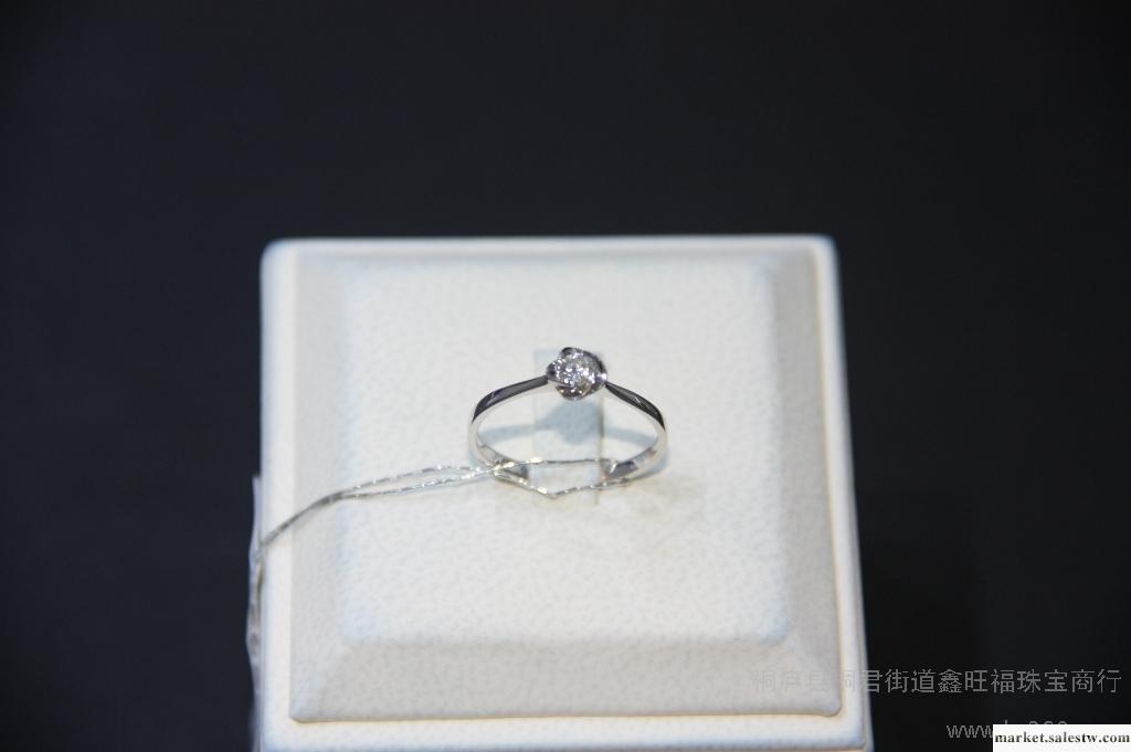 供應正品18K白金 鉆石結婚情侶對戒/鉆戒/婚戒 專柜正品 供應現貨黃金工廠,批發,進口,代購
