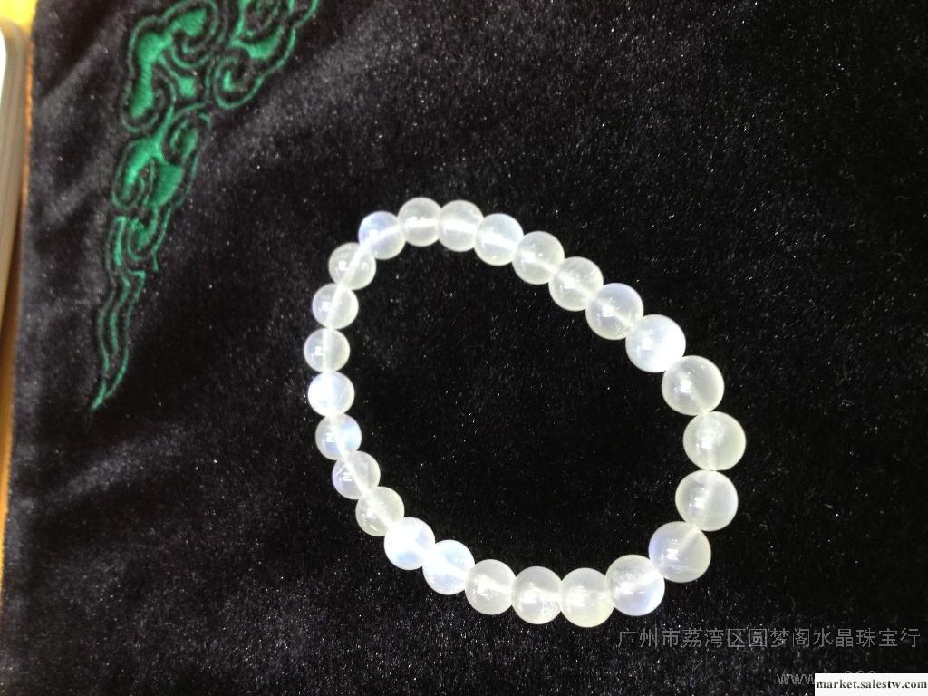 供應圓夢閣水晶珠寶天然水晶月光石手鏈工廠,批發,進口,代購