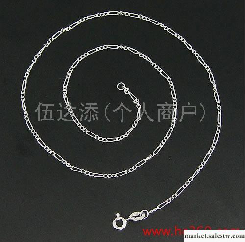 供應Y 908 16寸子母鏈鍍白金，純銀項鏈批發工廠,批發,進口,代購