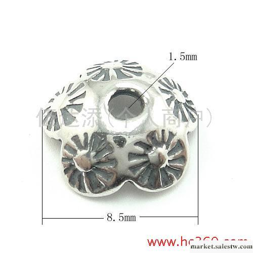 供應KM073 925泰銀花托，925純銀首飾配件工廠,批發,進口,代購
