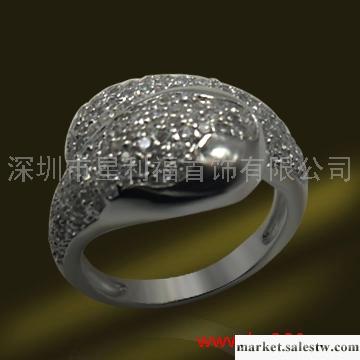 供應a-shiny925純銀鋯石戒指3工廠,批發,進口,代購