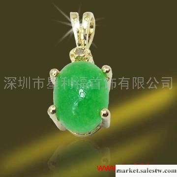 供應a-shiny925純銀吊墜綠晶工廠,批發,進口,代購