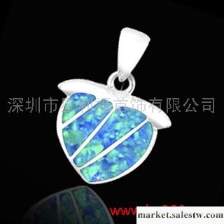 供應a-shiny925純銀澳寶吊墜藍綠彩工廠,批發,進口,代購