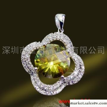 供應a-shiny925純銀吊墜黃晶工廠,批發,進口,代購