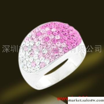 供應a-shiny925純銀水鉆戒指17工廠,批發,進口,代購
