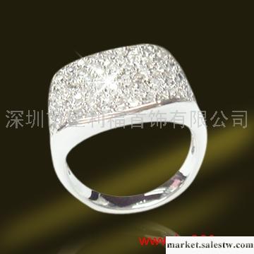 供應a-shiny925純銀鋯石戒指9工廠,批發,進口,代購