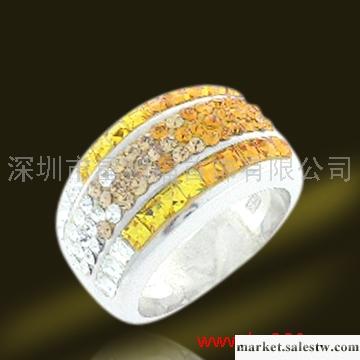 供應a-shiny925純銀水鉆戒指40工廠,批發,進口,代購