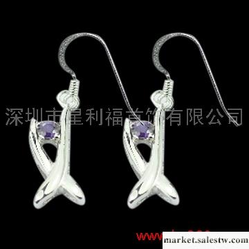 供應a-shiny925純銀耳環鋯石78工廠,批發,進口,代購